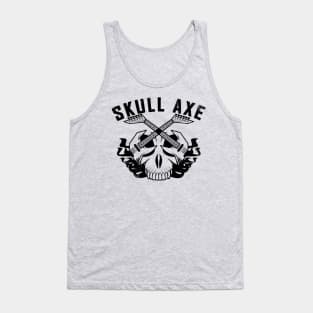 Awesome Guitarist Guitar Heavy Metal Musician Skull Rocker Slogan Tank Top